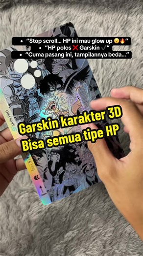 Garskin Karakter 3D: Upgrade Tampilan HP Anda