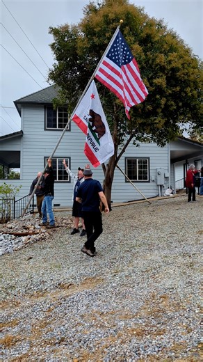 Team Dahle attended the soft opening of a Nation’s Finest home on Waldron Street in Redding, which will provide permanent housing to four U.S. military veterans. This home was originally built in 1920 and though the home had beautiful character it had spent a period of time neglected and unloved. Now fully updated and landscaped, this will provide a space for veterans to call home as they work on finding purpose in work outside the military structure. My team was proud to join as they planted th