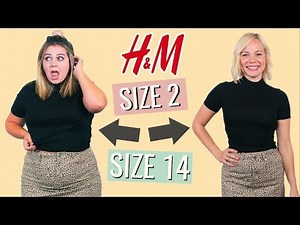 Size 2 vs. Size 14 Try the Same Outfits from H&M!