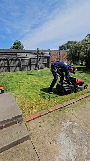 3.2K views · 29 reactions | The ROBO mower called for help because the lawn was too long. | Yard Maintenance Geelong | Facebook