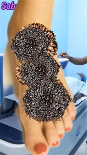 Doctor's 2D animated video of leg treatment and removal part 1 | Sabera No 1