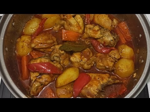 Chicken Afritada | Afritadang Manok | Chicken Recipe