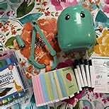 Drawing Robot for Kids with 150 Learning Cards and 17 Colorful Pens, Voice Interactive Educational Smart Art Painting Machine, Step-by-Step Drawing Guidance for Boys Girls Early Learning & STEM Toys