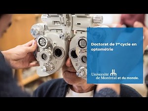 1st Cycle Doctorate in Optometry