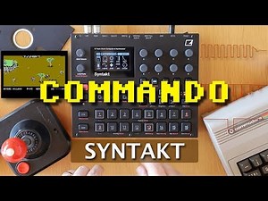 Commando - on Syntakt (C64 SID chiptune recreated)