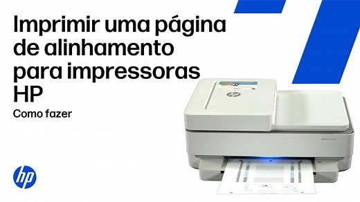 Imprimir a página de alinhamento em uma impressora HP | Suporte HP®
