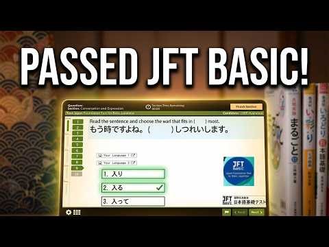 JFT Basic Japanese Language Test 2026 Practice | Full Mock Exam