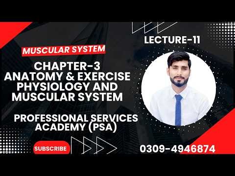 Lecture 11 |Muscle Fiber Types Slow & Fast Twitch | Exercise Physiology of Muscular System | PE Exam