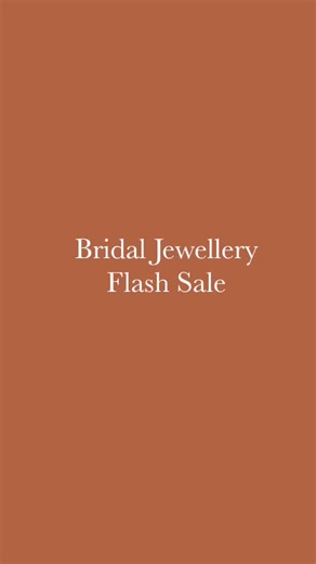 Scottish Bridal Jewellery Flash Sale - Stunning Pieces from £15