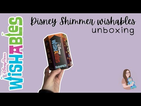 coco shimmer wishables unboxing | disney blind box opening