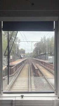 V/Line 7017 & 7018 Drivers View: Passing Through Newmarket Station & Ascot Vale Station #trains