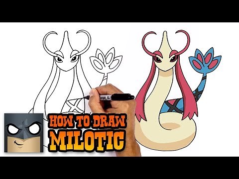 How to Draw Pokemon | Milotic | Step by Step