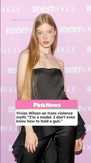 Vivian Wilson On Trans Violence Myth: “I’m A Model. I Don’t Even Know How To Hold A Gun.” #shorts