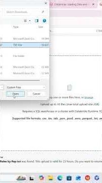 How to Upload data into Databricks and turn the data from text format to CSV format