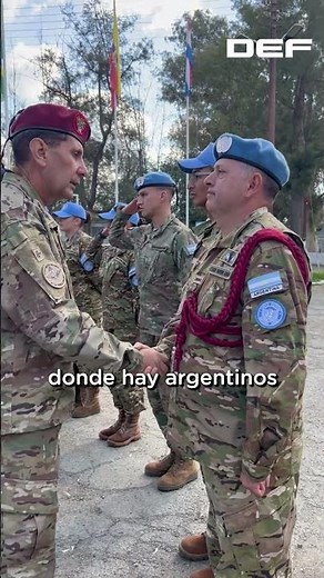 This is how the Argentine blue helmets operate in the midst of the Cyprus conflict