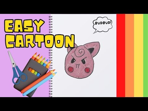 “Let’s draw a fun cartoon step by step! 🎭✨ Easy and fun drawing for kids!”
