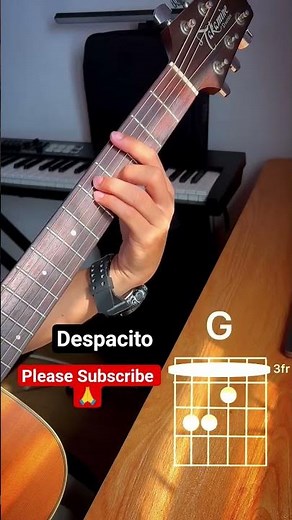 Despacito Chords #shorts #rnftune #romoromio #guitarchords #despacito #guitar