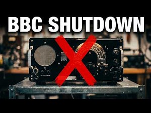 The last hour of BBC Radio 4 on 198 long wave from the Droitwich radio transmitter.
