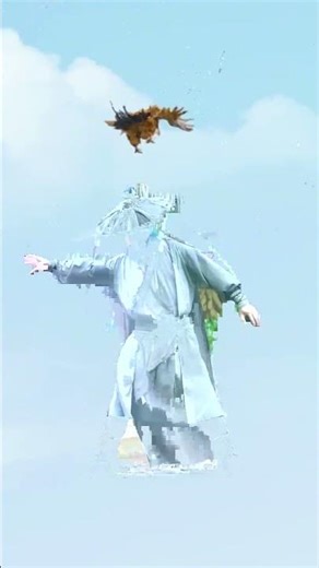 The god chicken is the closest comrade in arms of the hero #shorts