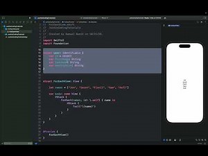 SWIFTUI || FOREACH LOOPS