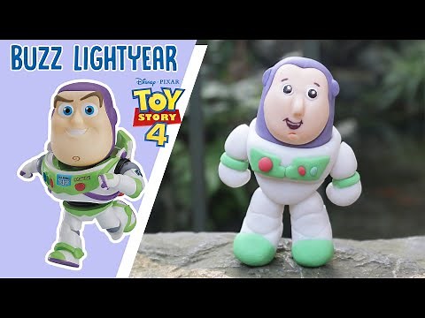 Air dry clay | How to make Buzz Lightyear Toy story 4 - Clay Tutorial