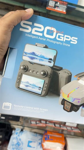 S20 GPS Drone with 4K Camera | Smart Flight & Auto Return