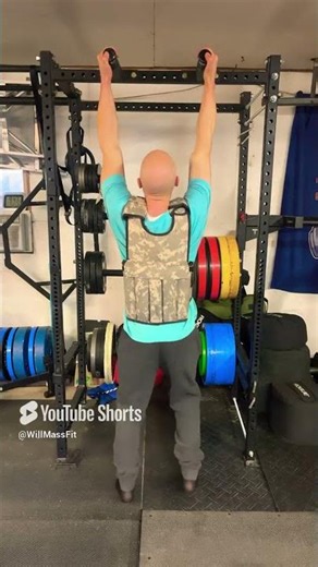 Test yourself! Lean & Strong with weighted pullups Comment below how many pullups you can do fitness