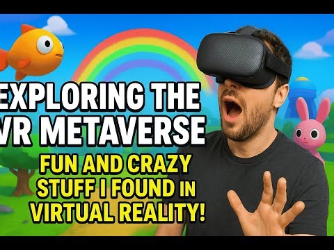 “Exploring the VR Metaverse: Fun and Crazy Stuff I Found in Virtual Reality!”