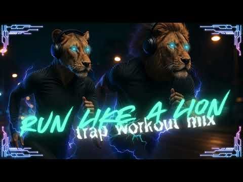 Run Like a Lion 🦁 Trap Workout Running Music Mix| 20 Songs to Listen While Running