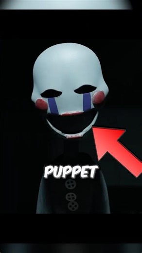 FNAF: El VERDADERO ORIGEN del PUPPET revelado 😱 #marionette #fnaf #lore