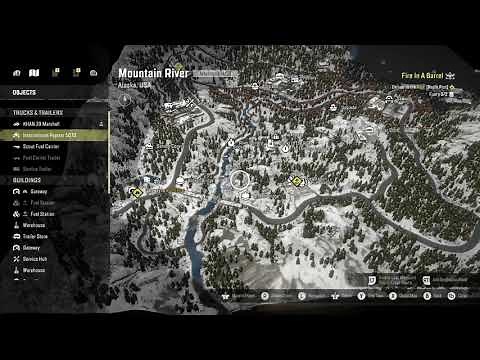 SnowRunner | Mountain River Alaska | Full Map