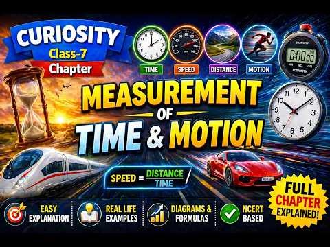 Measurement of Time & Motion ⏱️| Class 7 Science | Curiosity | Full Chapter | Concept Capsules