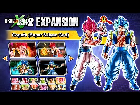 DRAGON BALL XENOVERSE 2 - New FREE Expansion Update 4.0 Characters & Skills Unlocked (2022 Mod)
