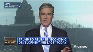 Trump's 'positive' announcement reportedly on economic development