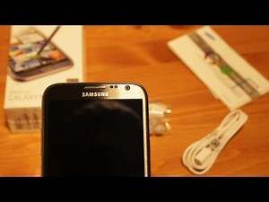 Samsung Galaxy Note II - Verarbeitung, Design und Lieferumfang [Teil1] Testbericht / Review