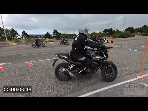 TUTO PERMIS MOTO : EXAMEN PLATEAU -- A2 MOTO