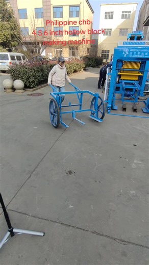 qt4-15 Philippines 4inch 5inch 6inch chb concrete hollow block making machine fully automatic with hydraulic pressure #philippines #cebu #6inchblockmaker #manila #chb