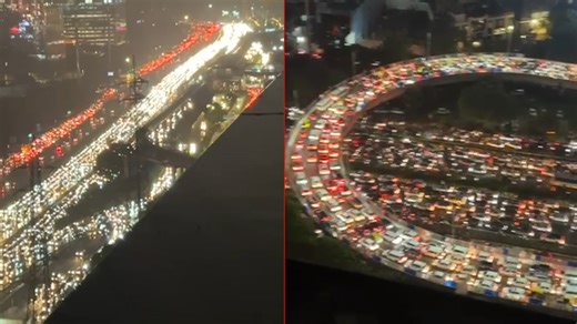 Video: 7-km Traffic Jam On Gurugram Highway, Vehicles Stuck For Over 3 Hours | NDTV