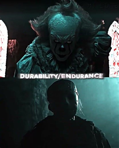 Pennywise (Movies) Vs Jason Voorhees (FvJ) | Edit #shorts