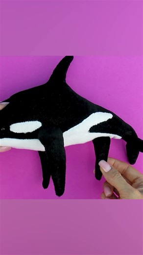 Making a Plush Brainrot Orcalero Ocala - DIY Tutorial #brainrot #diy