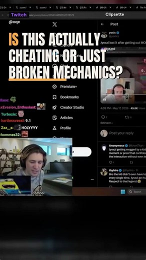 xQc Reacts to Weird Game Moment at Home | xQc Stream Highlight