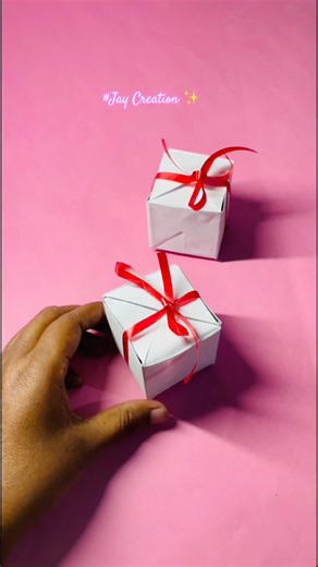 How to Prepare Square Size Paper Gift Box #shorts #diy #papercraft #origami @jaycreation2024