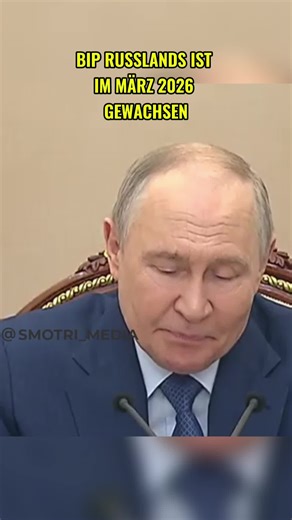 Russischer Präsident Wladimir Putin hat die Lage der russischen Wirtschaft kommentiert. Das BIP des Landes wächst trotz allen Sanktionen #bip #wirtschaft #putin #russland #fürdich