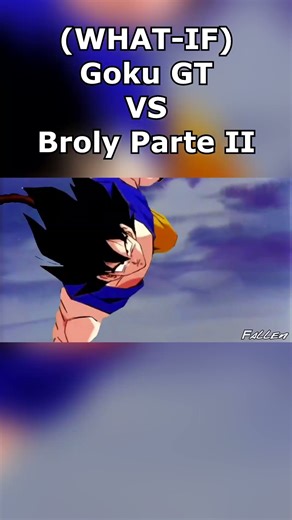 Goku GT VS Broly II #goku #power #dragonball