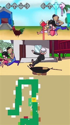 Upin Ipin say Sorry Sorry - FNF Upin Ipin x Funkin Bouncing Square