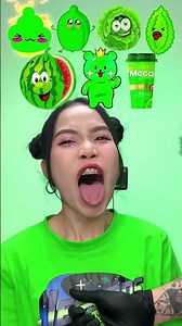 Green wasabi food #mukbang #eating #food #eatingchallenge #viralvideo #toby0502