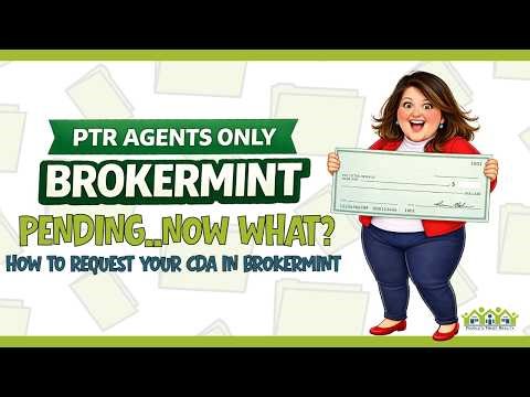 Pending… Now What? How to Request Your CDA in Brokermint