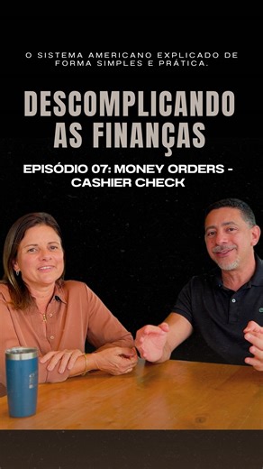 Money Order e Cashier’s Check: qual a diferença? Nos EUA, esses métodos de pagamento são usados quando o recebedor precisa de garantia de fundos. Cashier’s Check: Emitido pelo banco, com o valor retirado da sua conta. Money Order: Pré-pago, comprado em dinheiro ou débito, sem necessidade de conta bancária. Ideais para compras de alto valor ou quando não se pode arriscar um cheque sem saldo. Compartilhe com quem pode precisar dessa informação! . . . #BrasileirosNosEUA #ImigrantesNosEUA #FinançasN