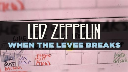 Led Zeppelin - When The Levee Breaks (Official Audio) | Douglas Darby