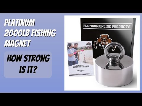 REVIEW (2026): Platinum 2000lb Fishing Magnet. Features